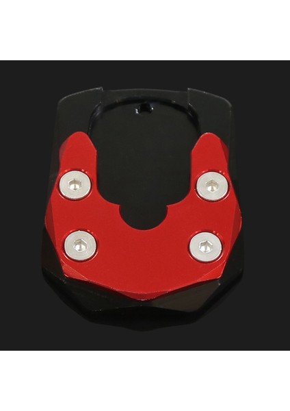 Motosiklet Büyütülmüş Ayak Desteği Pedi Ayak Yan Uzatma Kickstand Pad Xmax 125 250 300 XMAX300 Siyah (Yurt Dışından) fırsatları