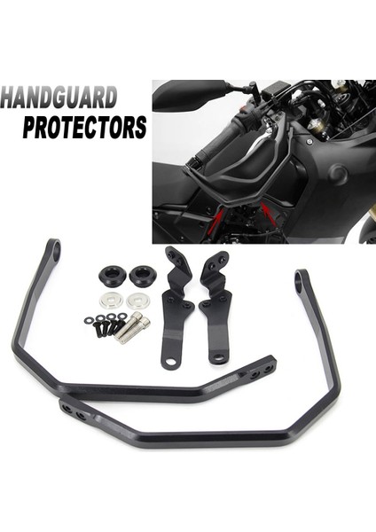 Motosiklet Handguards Gidon El Koruma Koruma Braketi Tenere 700 2019-2021 TENERE700 (Yurt Dışından)