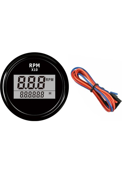 Tekne LED Dijital Saat Ölçer Deniz Dıştan Takma Rv Rpm Ölçer Ölçer (Yurt Dışından) fiyatları
