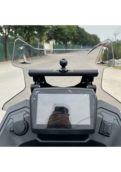 Motosiklet Telefon Tutucu Standı Desteği Gps Navigasyon Plaka Braketi Voge Valico 525DSX DSX525 DS525X 525 (Yurt Dışından)