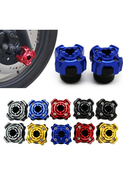 PCX150 160 ADV150 Motosiklet Ön Çatal Tekerlek Susturucu Koruma Çerçevesi Kaydırıcı Anti Crash Koruyucu, Altın (Yurt Dışından) fiyatları