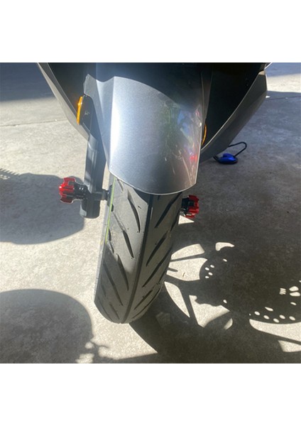PCX150 160 ADV150 Motosiklet Ön Çatal Tekerlek Susturucu Koruma Çerçevesi Kaydırıcı Anti Crash Koruyucu, Altın (Yurt Dışından) modelleri
