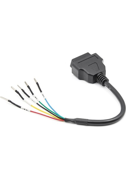 16 Pin Obd Obd2 Dişi K Hattı Can Hattı Jumper Test Cihazı Konnektörü Araç Teşhis Uzatma Kablo Kordonu Pigtail (Yurt Dışından)