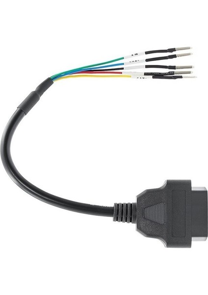 16 Pin Obd Obd2 Dişi K Hattı Can Hattı Jumper Test Cihazı Konnektörü Araç Teşhis Uzatma Kablo Kordonu Pigtail (Yurt Dışından)