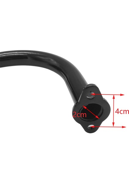 80CC 60CC 49CC 50CC Motor Motor Motorlu Bisiklet Egzoz Borusu Susturucu (Yurt Dışından)