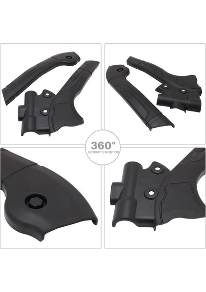 DRZ400 Için Motosiklet Çerçeve Koruma Kapağı Koruyucusu, Siyah (Yurt Dışından)