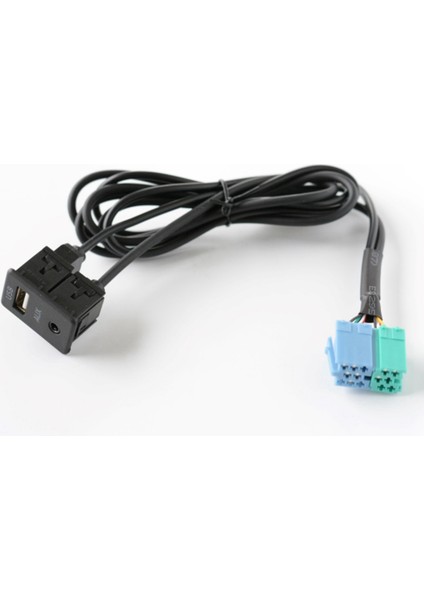Radyo Uzatma Aux USB Bağlantı Noktası Adaptör Kablosu Kablolama (Yurt Dışından)