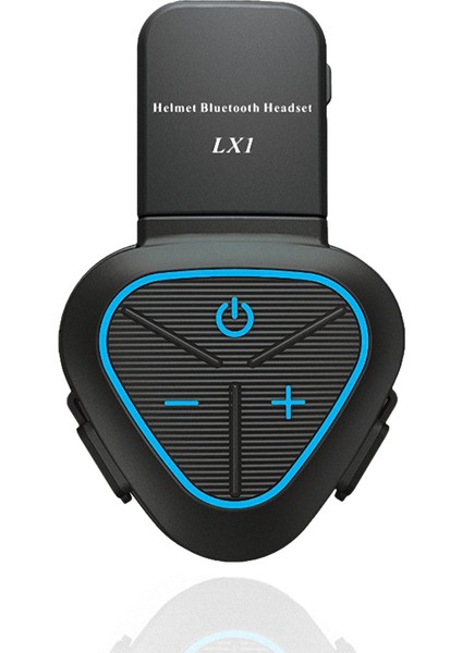 Lx1 Motosiklet Yaz Kask Özel Bluetooth Kulaklık Taşınabilir Mavi (Yurt Dışından)
