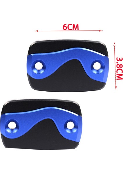 Xmax 300 400 250 Için Motosiklet Fren Hidroliği Tankı Kapağı, Mavi (Yurt Dışından)