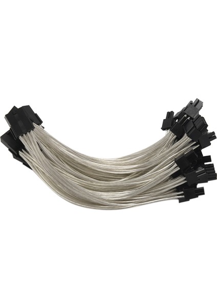 8 Pin - 2 x 8 Pin (6+2) Pcıe Güç Ayırıcı Kablosu 9 Inç (6 Paket) (Yurt Dışından)