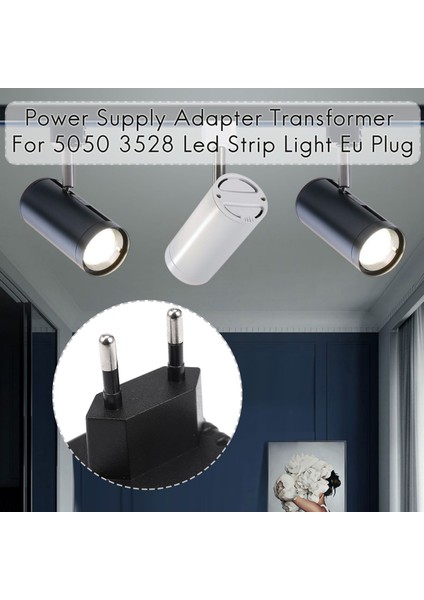 Ac/dc 12V 2A 24W Güç Kaynağı Adaptörü Ansformer Işık Ab Tak (Yurt Dışından)