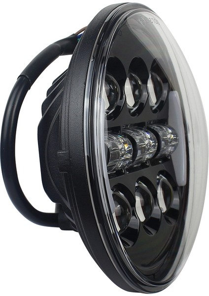 Drl Dönüş Sinyali Işığı ile 45W 5.75 Inç Motosiklet Far Yuvarlak (Yurt Dışından) modelleri