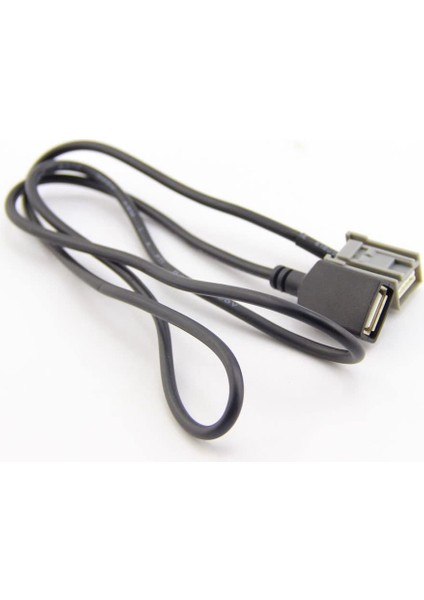 08+ Sonrası Anlaşma Için Araba 90 cm USB Dişi Bağlantı Noktası Kablosu Aux (Yurt Dışından)