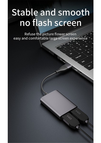 Type-C Usb3.0 - Çift Uyumlu 1080P 60Hz Hd Dönüştürücü (Yurt Dışından) modelleri