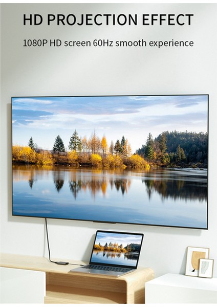 Type-C Usb3.0 - Çift Uyumlu 1080P 60Hz Hd Dönüştürücü (Yurt Dışından) indirimleri