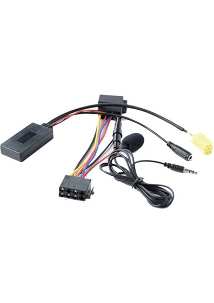 6pin Araç Bluetooth Ses Adaptörü Mıc Handsfree Aux Kablosu Için 159 451 (Yurt Dışından)