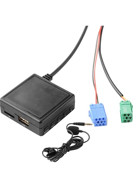 Araba Bluetooth Modülü 6 Pin Aux Tf USB Adaptörü Kablosuz Radyo Çalar Stereo Ses Modülü 2005-2011 Için (Yurt Dışından)