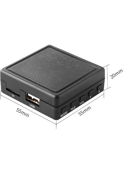 Araba Bluetooth Modülü 6 Pin Aux Tf USB Adaptörü Kablosuz Radyo Çalar Stereo Ses Modülü 2005-2011 Için (Yurt Dışından)