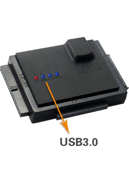 Usb3.0 - Sata Ide Adaptörü Sabit Disk Sata - Usb3.0 Veri Aktarım Dönüştürücüsü, 2.5/3.5 HDD SSD Optik Sürücü (Abd Tak) (Yurt Dışından)