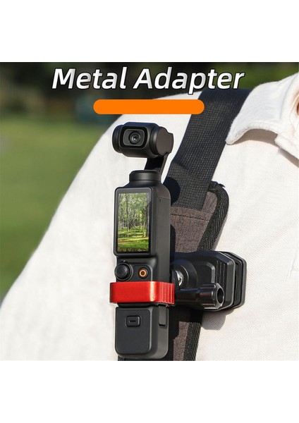 Pocket3 Için Metal Adaptör Kafa Kamera Sabit Çerçeve Braketi, Siyah (Yurt Dışından) indirimleri