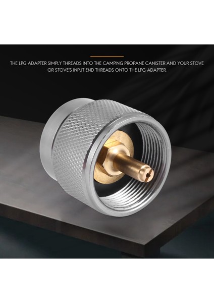 Kamp Sobası Adaptörü 1lb Propan Küçük Tank Girişi ve Lindal Valf (Yurt Dışından) indirimleri