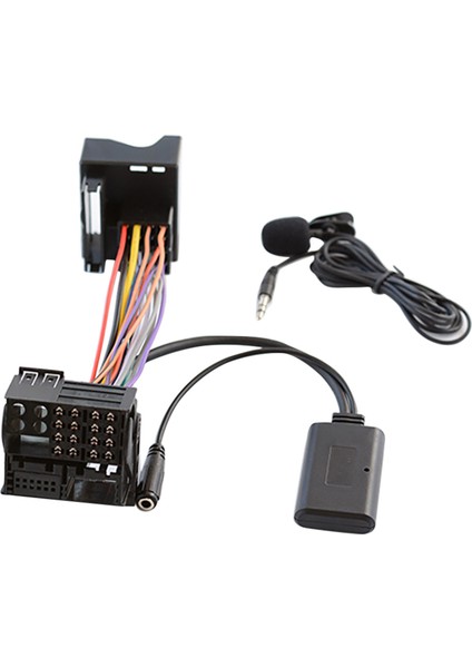 6000 CD Mondeo Için Bluetooth 5.0 Aux Kablo Mikrofon Adaptörü (Yurt Dışından)