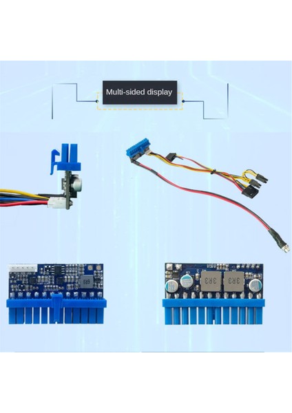Dc-Atx 160W Doğrudan Tak Güç Modülü Dönüşüm Kartı 12V 160W 24PIN (Yurt Dışından)