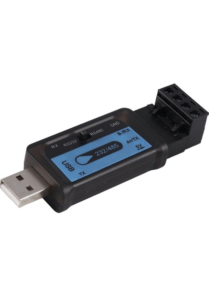 CH340 Usb'den RS232 RS485 Seri Sinyal Anahtarı Dönüştürücü Adaptöre (Yurt Dışından)