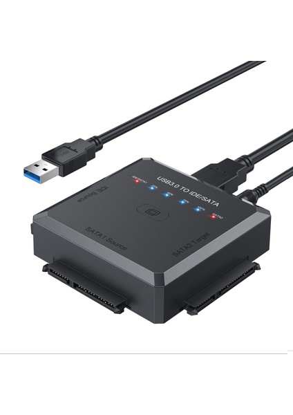 Sata - USB Adaptörü USB 3.0 - Ide/sata 3 Kablo Dönüştürücü Için 2,5 3,5 HDD SSD Sabit Disk Sürücüsü Adaptörü-Abd Tak (Yurt Dışından)