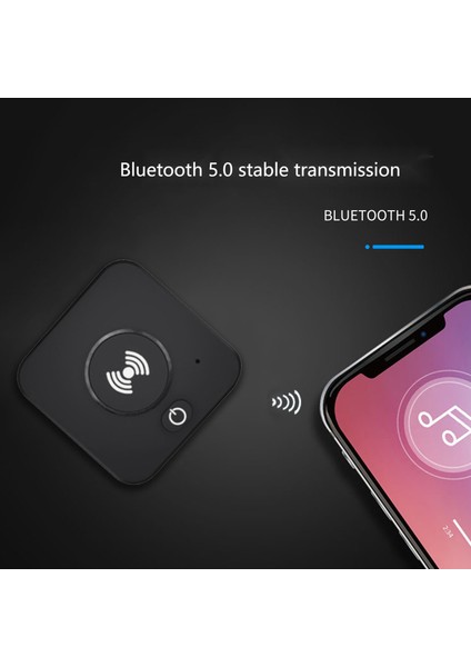 Bluetooth Verici Alıcı, 3.5mm Jack Bluetooth 5.0 Pc Tv Kulaklık Araba Bilgisayarı Için Yardımcı Ses Kablosuz Adaptör (Yurt Dışından) fırsatları