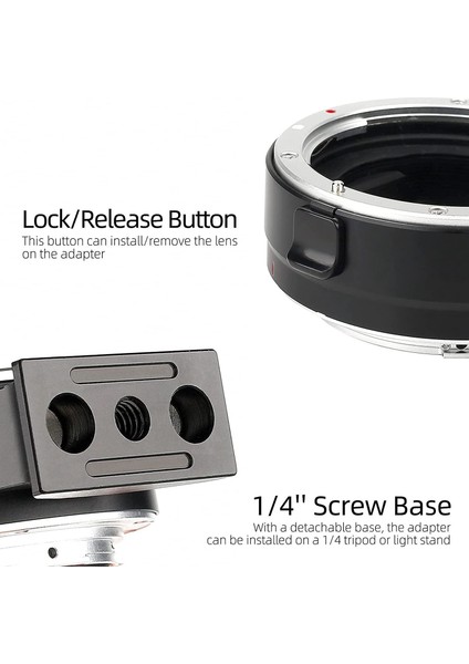 Ef-Eosr Kamera Lensi Otomatik Odaklama Adaptör Halkası Değiştirme Ef Ef-S R7/6/10 R5C R3/5 Rp Lens Tam Çerçeve Kamera (Yurt Dışından) fırsatları