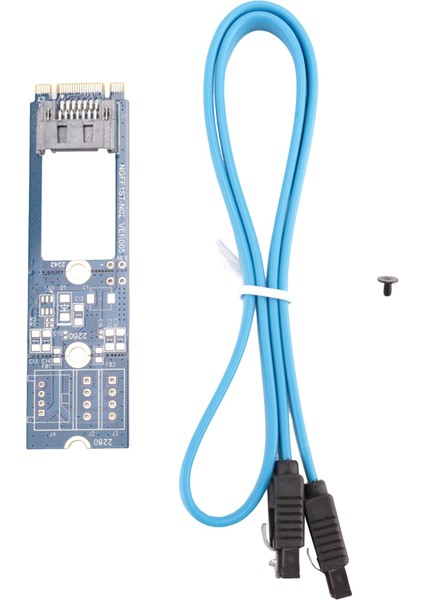 M2 Sata Adaptörü Dönüştürme Kartı Bm Anahtar M.2 Ngff Sata SSD 7pin Adaptör Panosu Kart Desteği 2242 2260 2280 Ana Kart (Yurt Dışından)