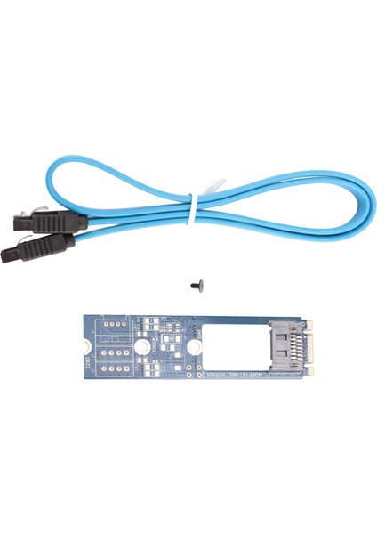 M2 Sata Adaptörü Dönüştürme Kartı Bm Anahtar M.2 Ngff Sata SSD 7pin Adaptör Panosu Kart Desteği 2242 2260 2280 Ana Kart (Yurt Dışından)