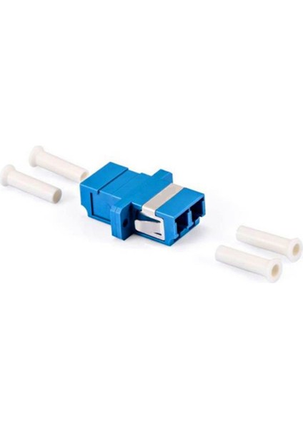 Lc Fiber Optik Adaptör - Lc'den Lc'ye Dubleks Tekli Mod Bağlayıcı - 5'li Paket - Mavi (Yurt Dışından)