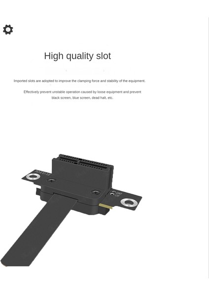 Pcıe 1x Uzatma Kablosu 90 Derece, Pcı-Express 3.0 1x Erkek - Dişi Yükseltici Kablo Pcı-E 1x Uzatma Adaptörü 10CM (Yurt Dışından) indirimleri