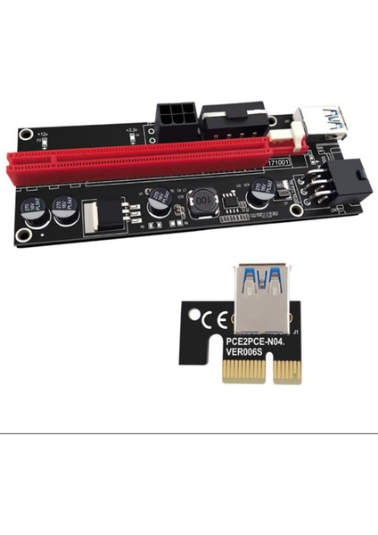 Görüntü Kartı Özel Adaptör Kartı 60CM VER009S Pcı-E Yükseltici Kart Pcıe 1x - 16X USB 3.0 Veri Kablosu Madenciliği (Yurt Dışından)