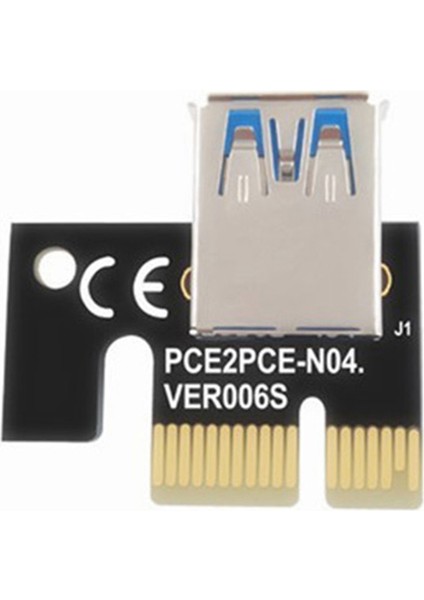 Görüntü Kartı Özel Adaptör Kartı 60CM VER009S Pcı-E Yükseltici Kart Pcıe 1x - 16X USB 3.0 Veri Kablosu Madenciliği (Yurt Dışından)