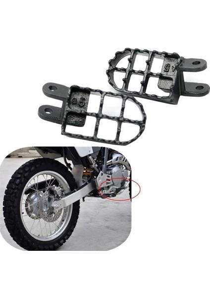 Ön Tabure Ayak Plakası Motosiklet Ayak Dayama Yeri XR250 CR80 XR650L 96-05 XR350R 83-84 (Yurt Dışından)