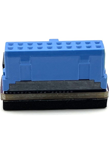 5 Adet USB 3.0 20PIN Erkek Kadın Uzatma Adaptörü Yukarı Aşağı Açılı 90 Derece Anakart Anakart (Up) (Yurt Dışından)