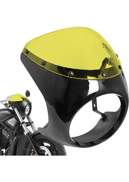 Motosiklet Ön Cam Fairing Koruyucu Evrensel Için Motosiklet Kontrast Renk Ön Cam (Yurt Dışından) indirimleri