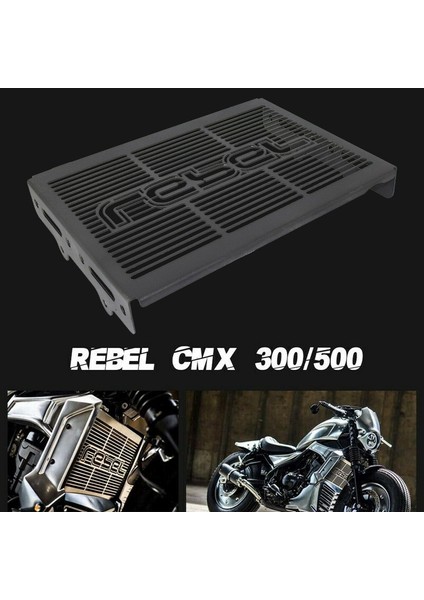 Motosiklet Radyatör Koruyucu Koruyucu Kapak Rebel 300 500 2017-2020 Su Soğutucu Koruması (Yurt Dışından) fiyatları