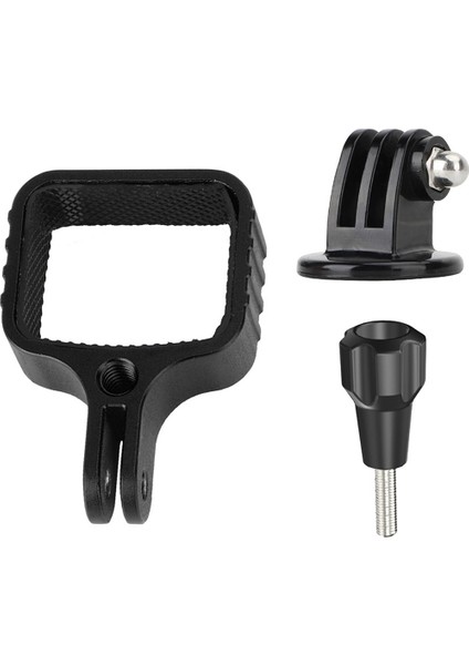 Pocket3 Metal Çok Fonksiyonlu Uygun Genişletme Adaptörü Kafa Kamera Sabit Çerçeve Braketi Aksesuarları, Siyah (Yurt Dışından) modelleri