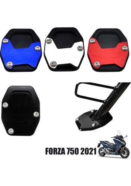 Motosiklet Yan Braket Uzatma Pedi Ayak Desteği Pad Çerçeve Forza 750 FORZA750 XADV750 2020-2022 Siyah (Yurt Dışından) fırsatları