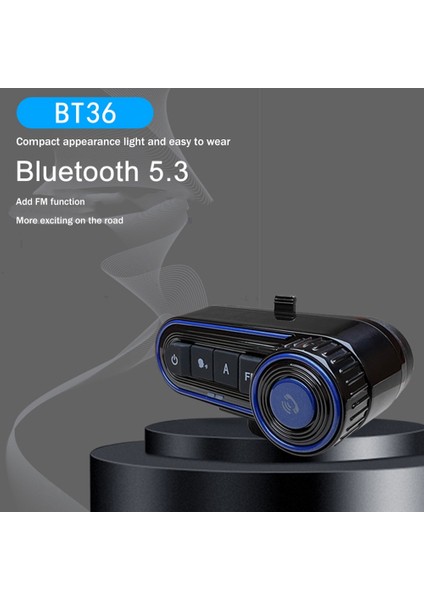 Motosiklet Kask Kulaklık Bisiklet Çağrı Eller Serbest Bluetooth5.3 Kulaklık Fm Fonksiyonlu Su Geçirmez Müzik Kulaklık (Yurt Dışından) modelleri