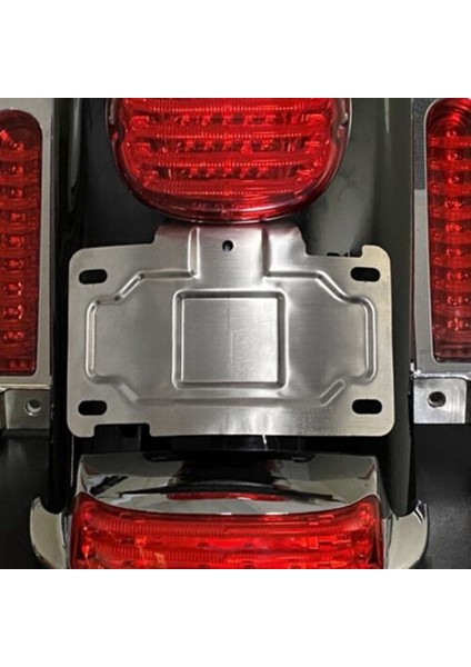 Road Glide Limited Için Krom Motosiklet Plaka Konumlandırma Braketi (Yurt Dışından) indirimleri