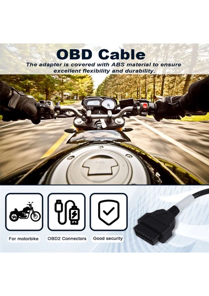 6 Ila 16 Pin Obd2 Konnektörleri Teşhis Araçları Motosiklet Z Serisi Için Obd Uzatma Kabloları Adaptörleri (Yurt Dışından) indirimleri