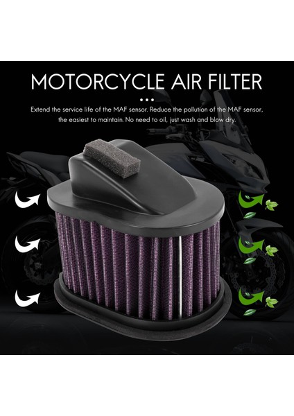 Z750 2004-2012 Z800 Için Motosiklet Hava Temizleyici Emme Filtresi (Yurt Dışından)