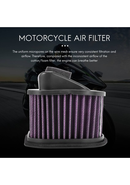 Z750 2004-2012 Z800 Için Motosiklet Hava Temizleyici Emme Filtresi (Yurt Dışından)