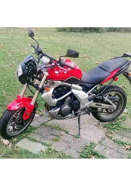 7/8 Inç Motosiklet Gidonu 22MM Siyah Sürükle Düz Bar Cafe Chopper Için (Yurt Dışından)