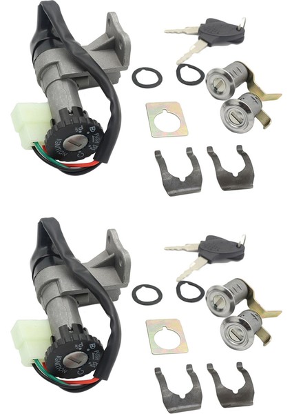 50CC 150CC Gy6 Scooter Için Motosiklet Kontak Anahtarı Tuş Kilidi Seti (Yurt Dışından)